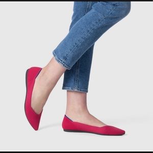 Rothy's The Point Hot Pink 5.5